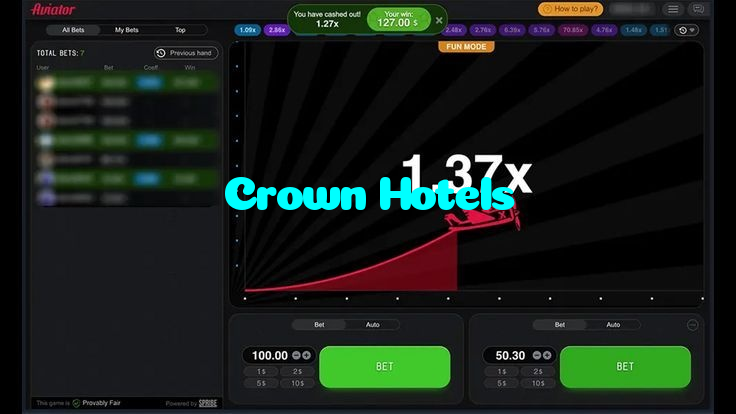 available types of Crown Hotels bet including pre-match live express and system bets